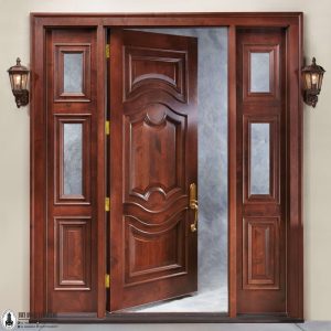 Pintu Dan Kusen Kayu Jati Jepara Minimalis Terbaru Front Door