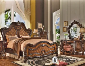 Jual Furniture Kamar Tempat Tidur Mewah Interior Klasik