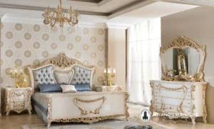 Kamar Set Piece Mewah Eropa Model Klasik Angel