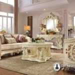 Sofa Tamu Klasik Homey Jepara Terbaru