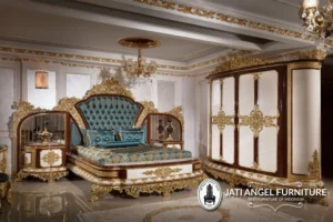 Desain Tempat Tidur Mewah Ukir Klasik Jepara