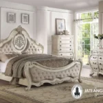 Set Kamar Tidur Mewah Klasik Antique White