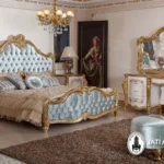 Tempat Tidur Ukiran Jepara Duco Klasik Bedroom