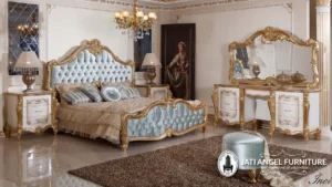 Tempat Tidur Ukiran Jepara Duco Klasik Bedroom
