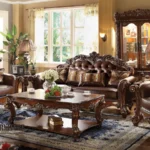 Set Sofa Tamu Jati Klasik Mewah Jepara