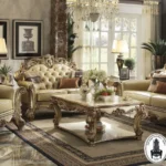 Set Sofa Tamu Ukiran Jepara Model Klasik Mewah