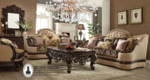 Sofa Jati Klasik Living Room Mewah