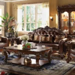 Sofa Tamu Jati Klasik Mewah Bandung
