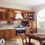 Lemari Dapur Kitchen Set Minimalis Mewah Kayu Jati Mebel Jepara