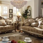 Set Sofa Tamu Mewah Klasik Jepara