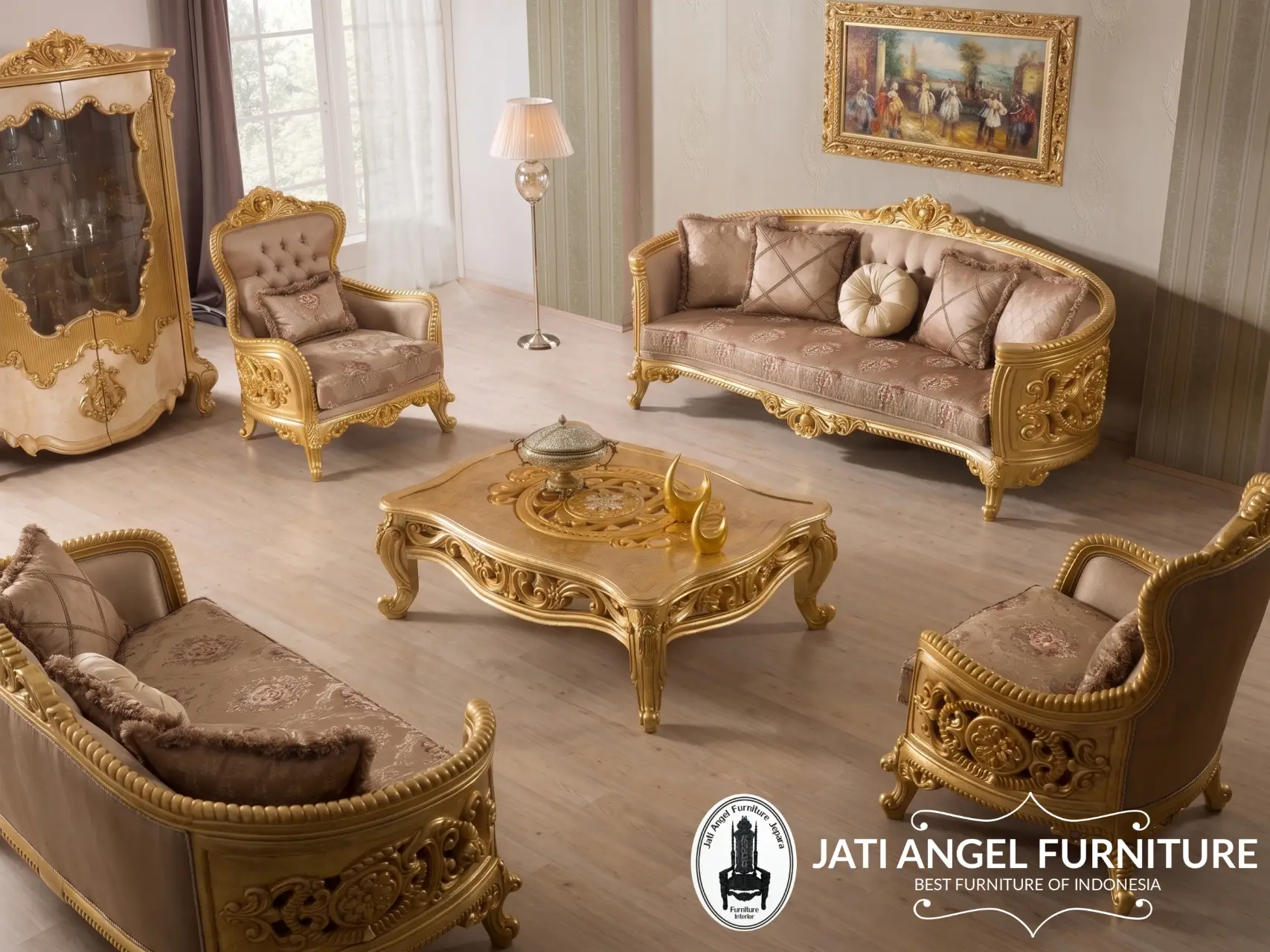 Sofa Tamu Mewah Jepara Sofa Ruang Tamu Mewah Klasik Kursi Tamu Ukiran Jepara